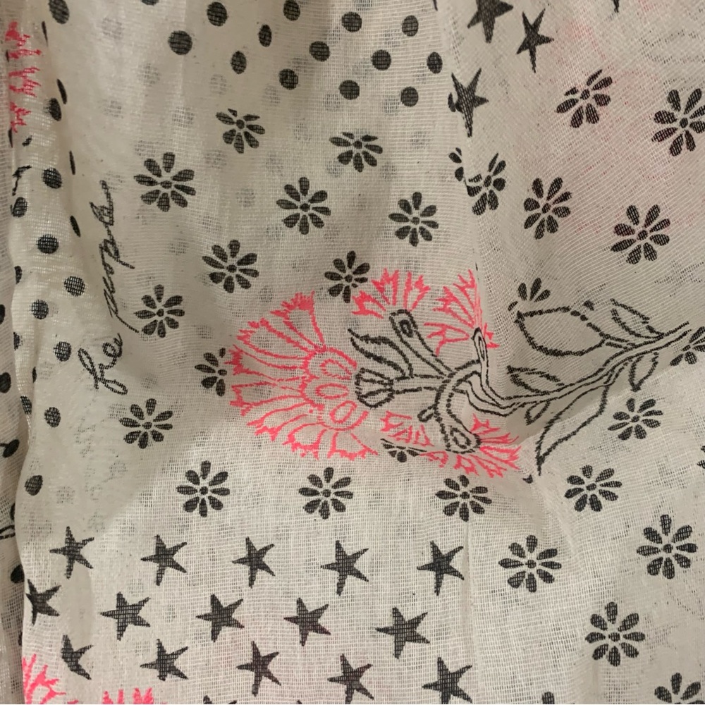 Free People Canvas One Strap Shoulder Reusable Tote Bag - Picture 2 of 2